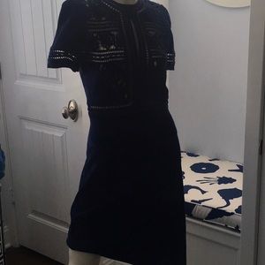 Blue Suede Dress. Worn once!